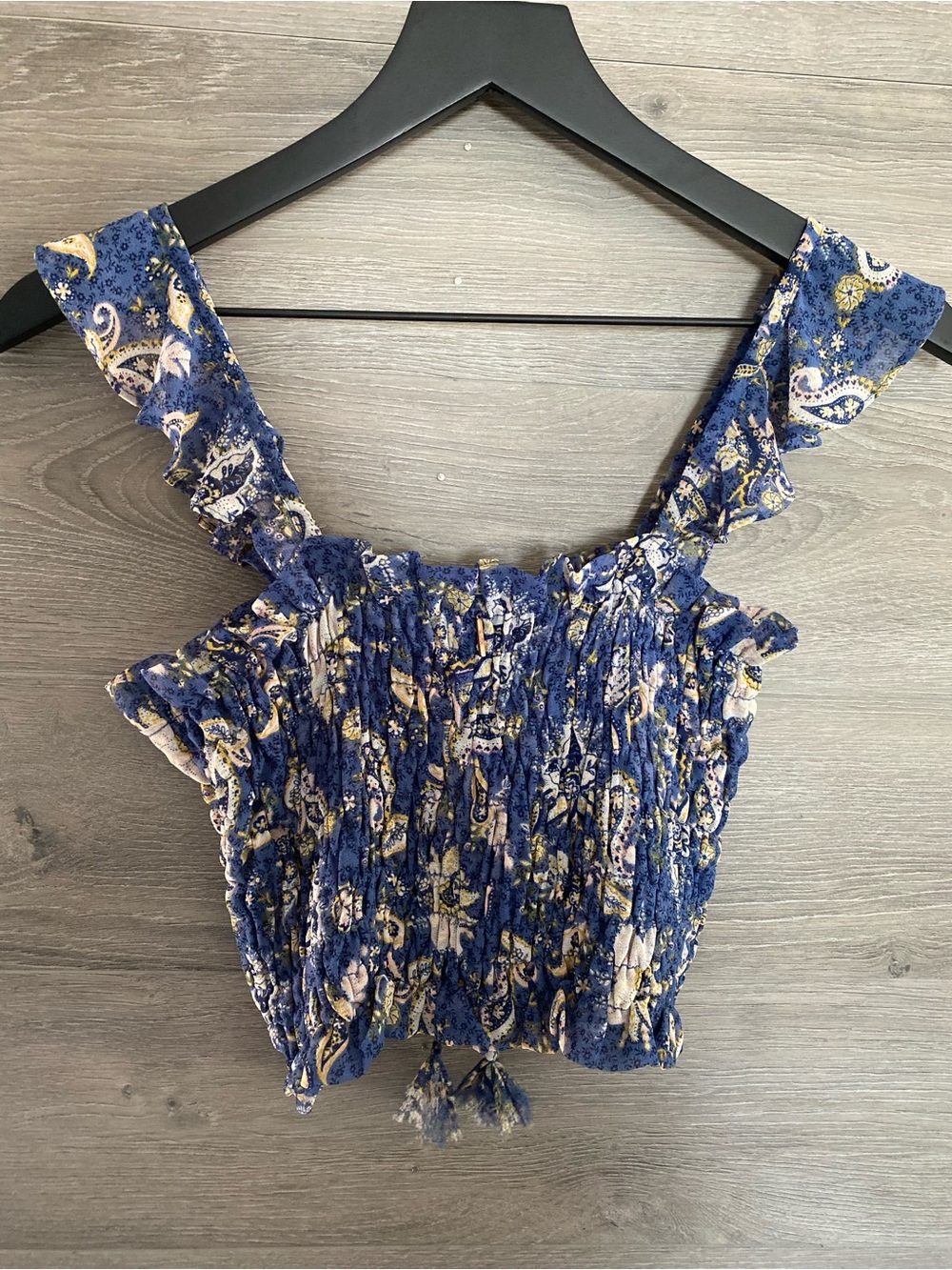 MISA Smocked Ruffle Top - Picture 7 of 8